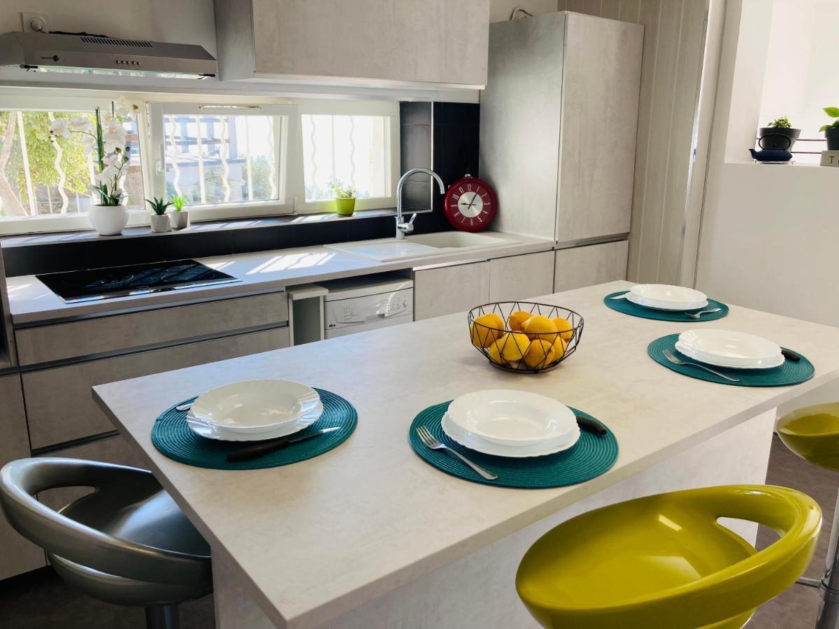 Maison Mediterraneo - Rez De Villa, Vue Imprenable Sur La Mer Pietranera Bagian luar foto
