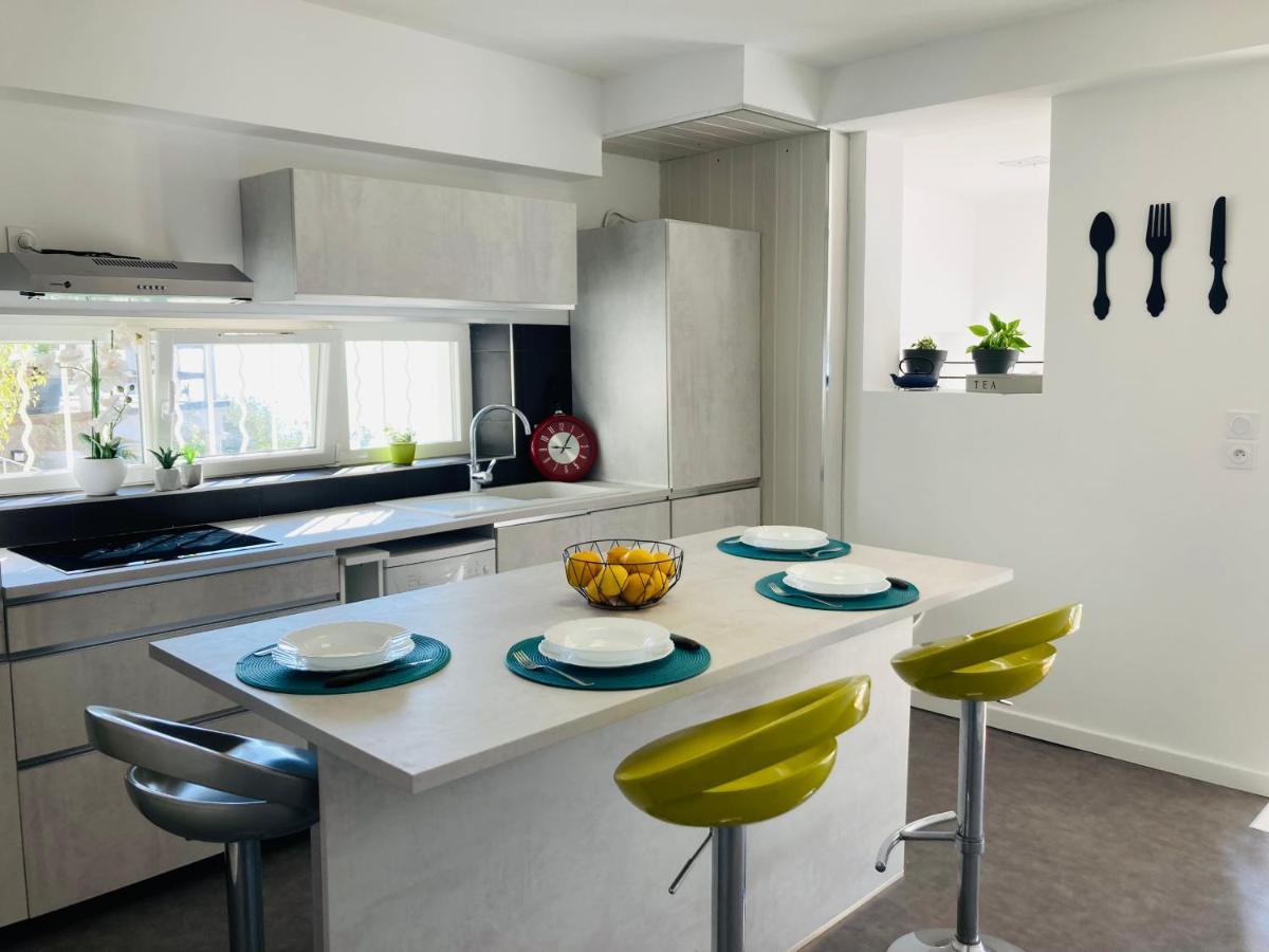 Maison Mediterraneo - Rez De Villa, Vue Imprenable Sur La Mer Pietranera Bagian luar foto