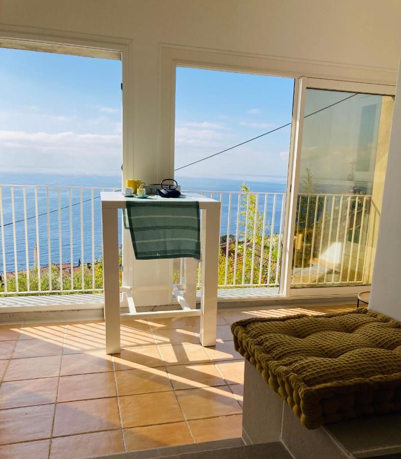 Maison Mediterraneo - Rez De Villa, Vue Imprenable Sur La Mer Pietranera Bagian luar foto