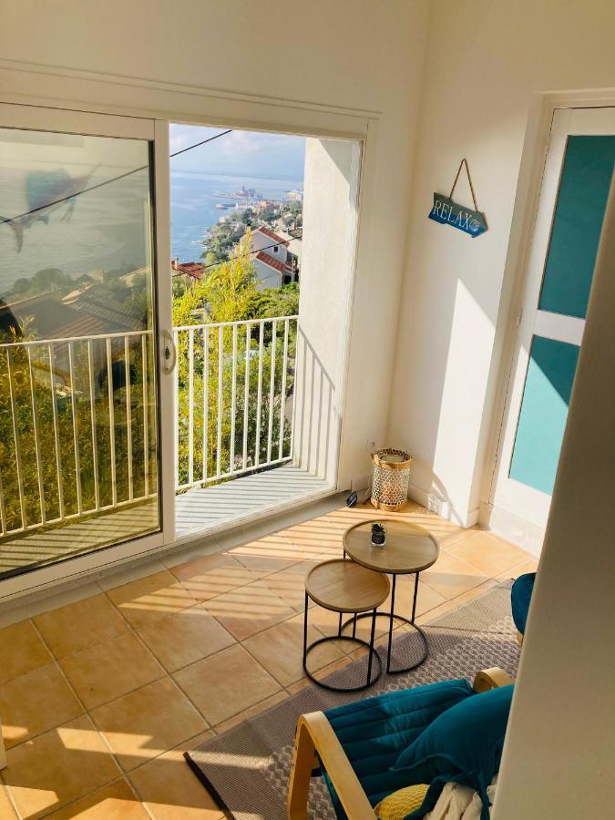 Maison Mediterraneo - Rez De Villa, Vue Imprenable Sur La Mer Pietranera Bagian luar foto