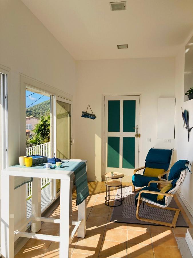 Maison Mediterraneo - Rez De Villa, Vue Imprenable Sur La Mer Pietranera Bagian luar foto