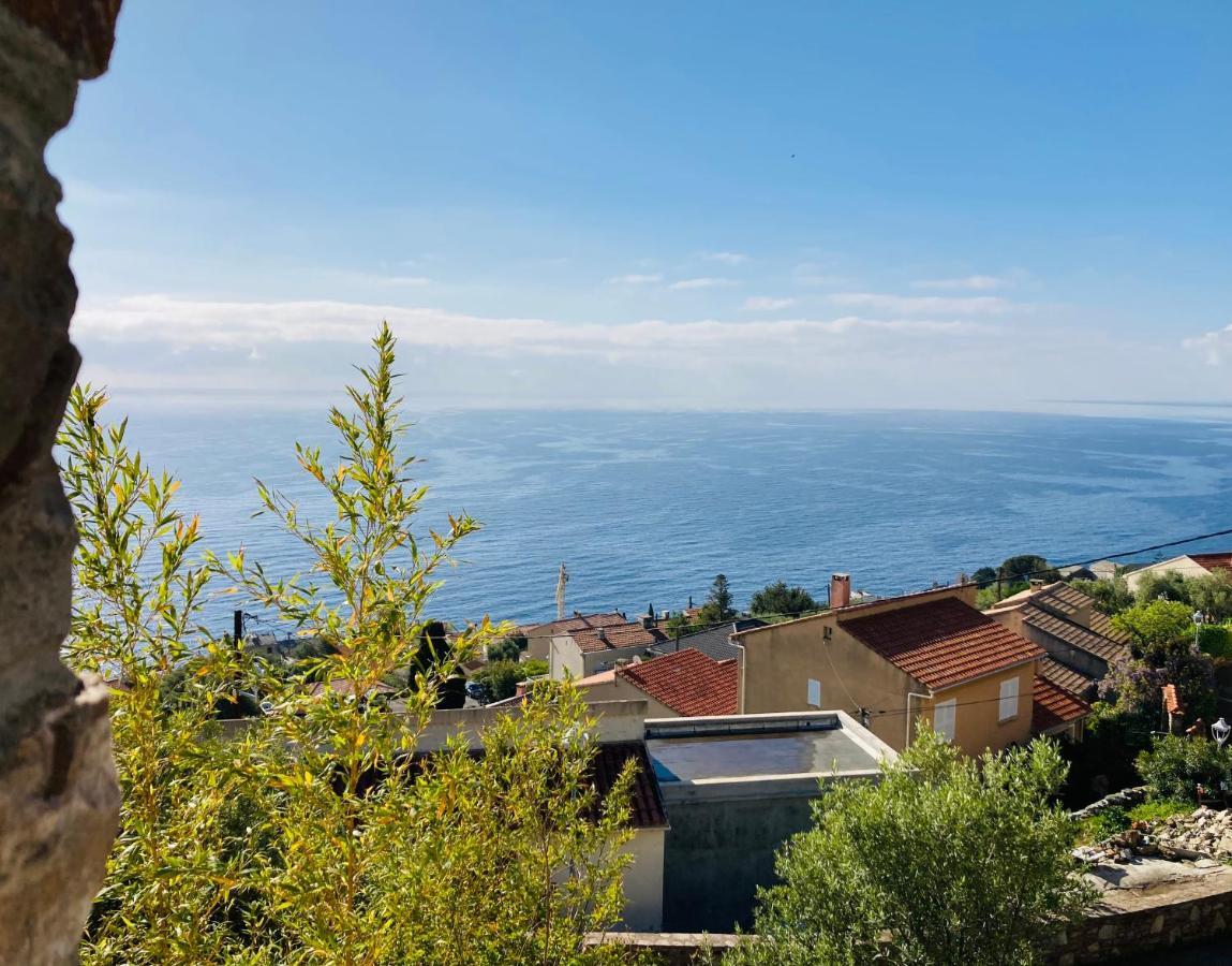 Maison Mediterraneo - Rez De Villa, Vue Imprenable Sur La Mer Pietranera Bagian luar foto